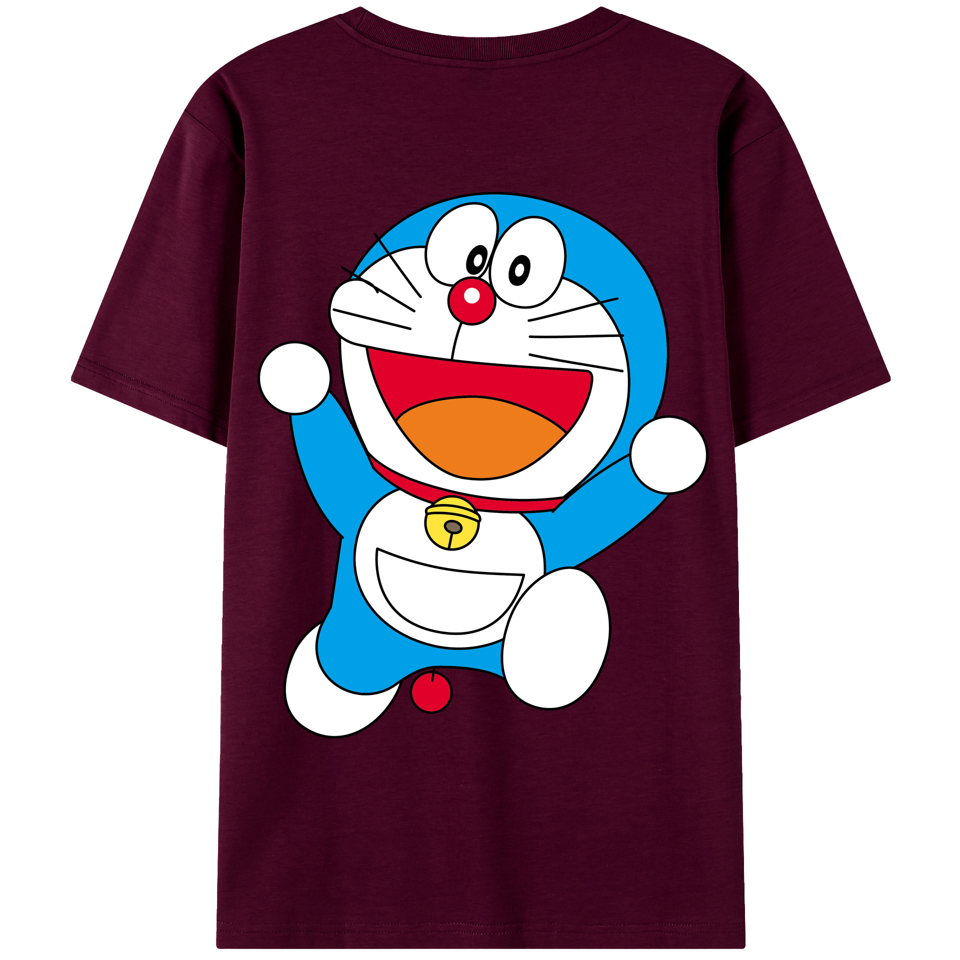 （画像用） ドラえもん Doraemon レディース半袖Tシャツ(バックプリント)